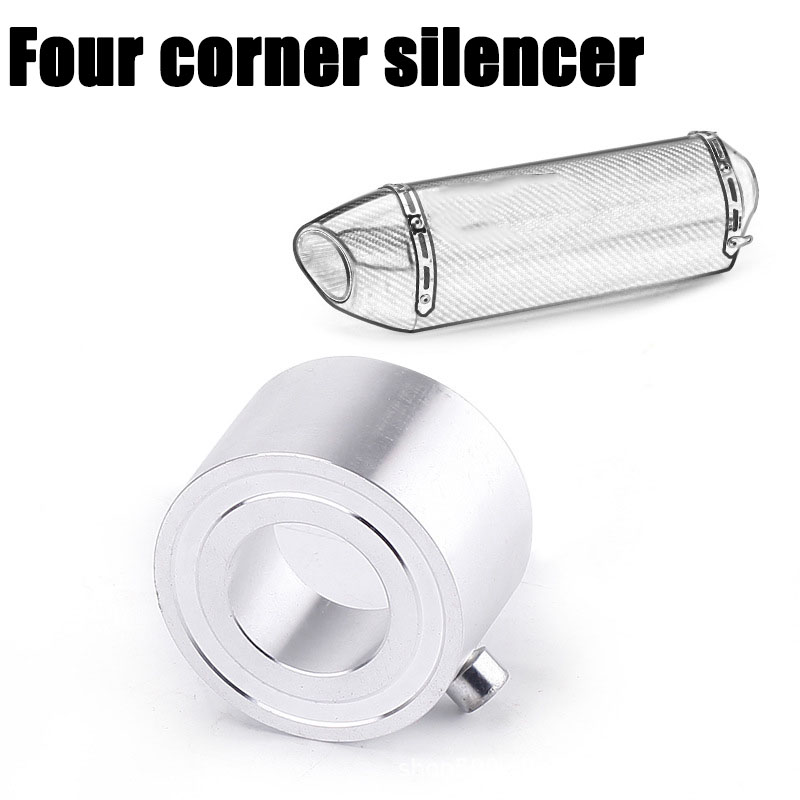 Exhaust Muffler Stainless Steel Universal - Peredam Suara Knalpot Motor Universal Front