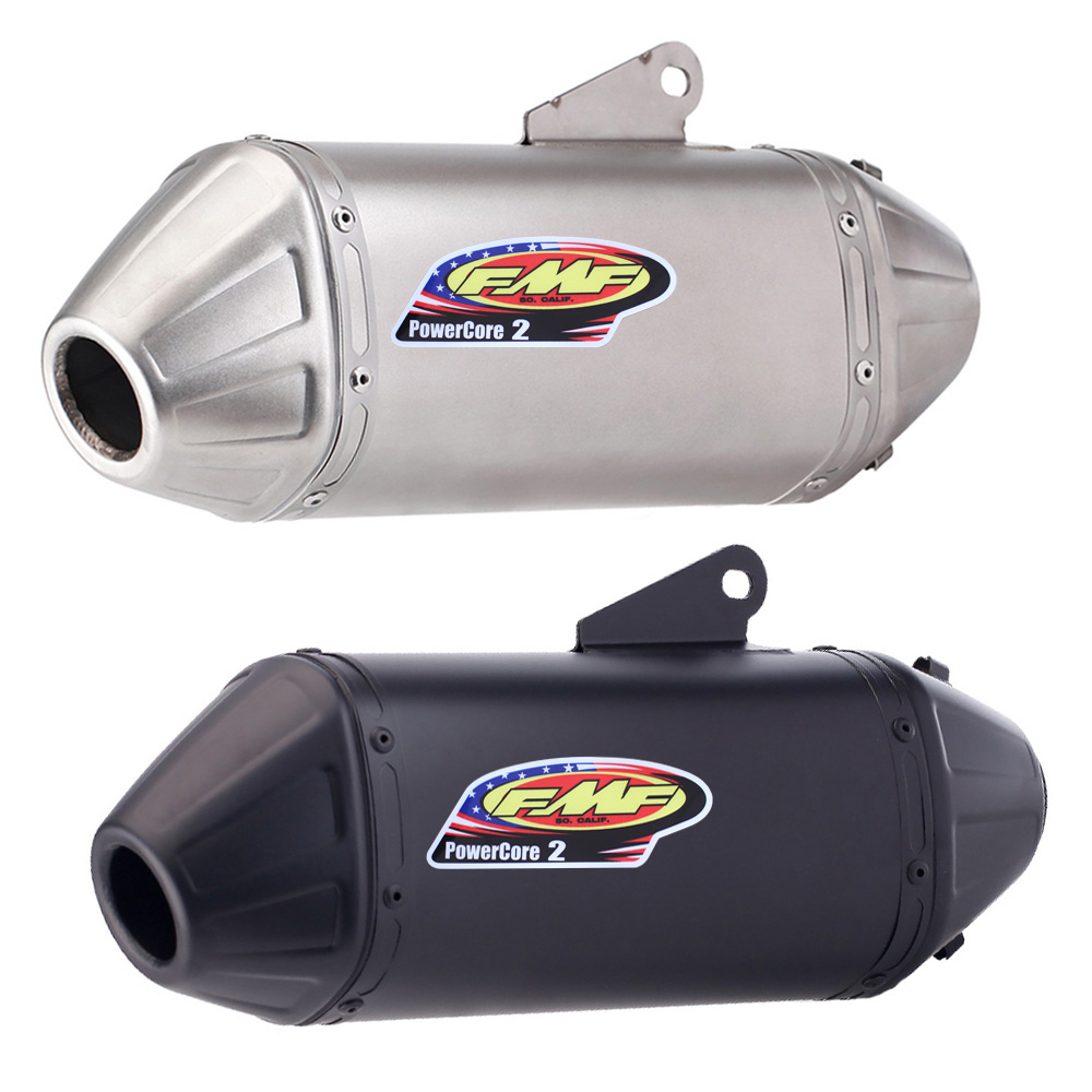 Exhaust Muffler Stainless Steel Universal - Knalpot motor FMF 51mm, pipa pembuangan
