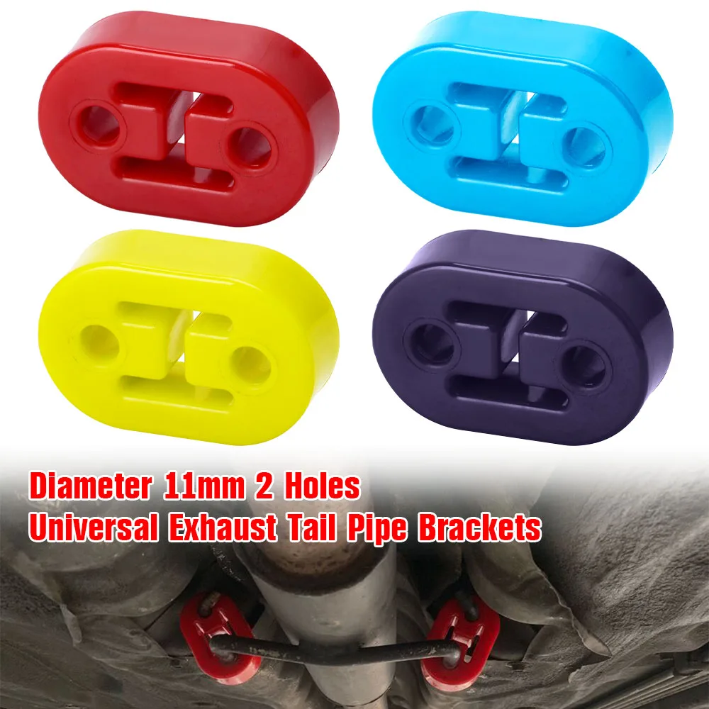 Exhaust Hanger Rubber Insulator Heavy Duty - Braket Gantungan Knalpot 2 Lubang Universal,