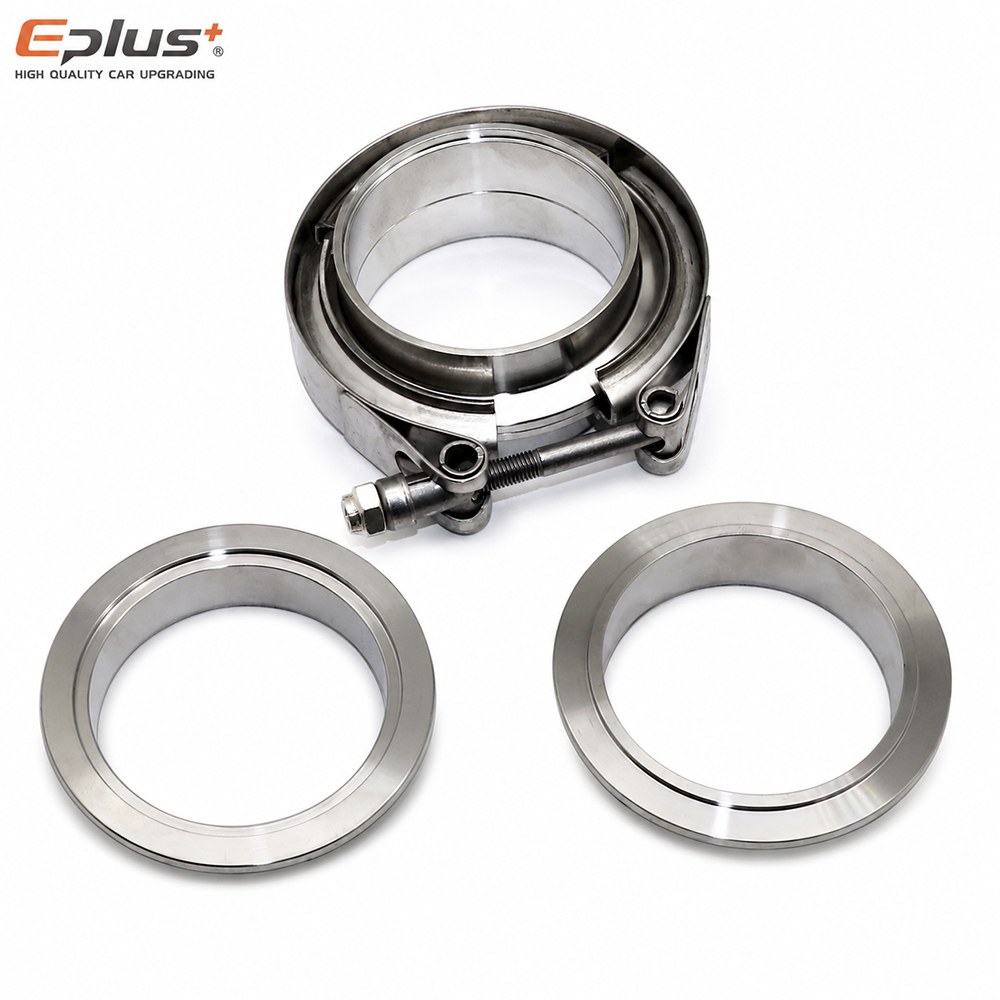 Exhaust V Band Clamp Flange Kit Stainless - Klem V Band Universal Baja Tahan