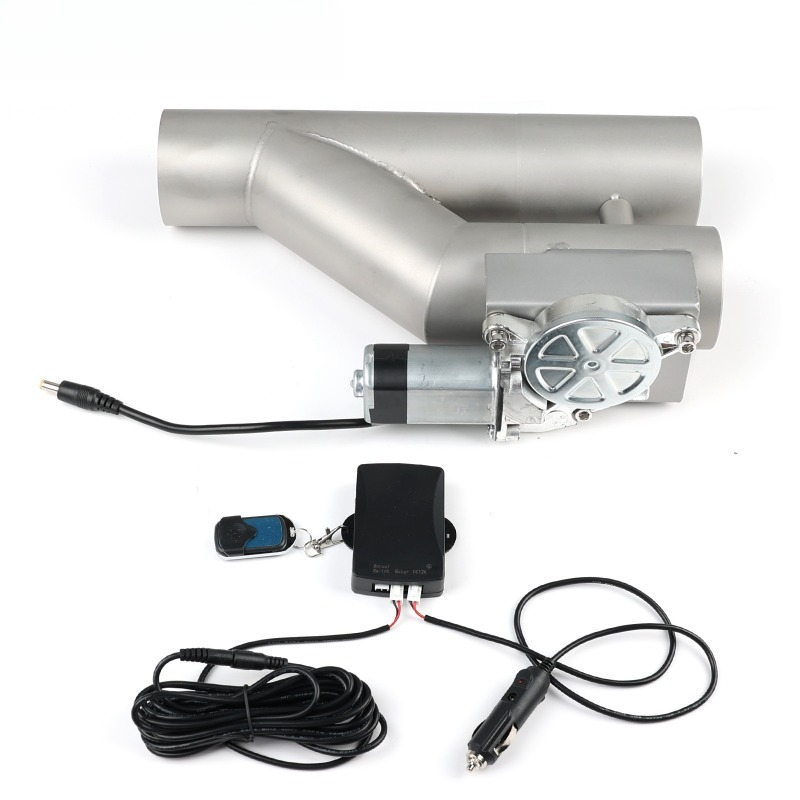 Dual Exhaust Cutout Valve Y Pipe Stainless - Katup Pembuangan Knalpot Ganda Bentuk Y