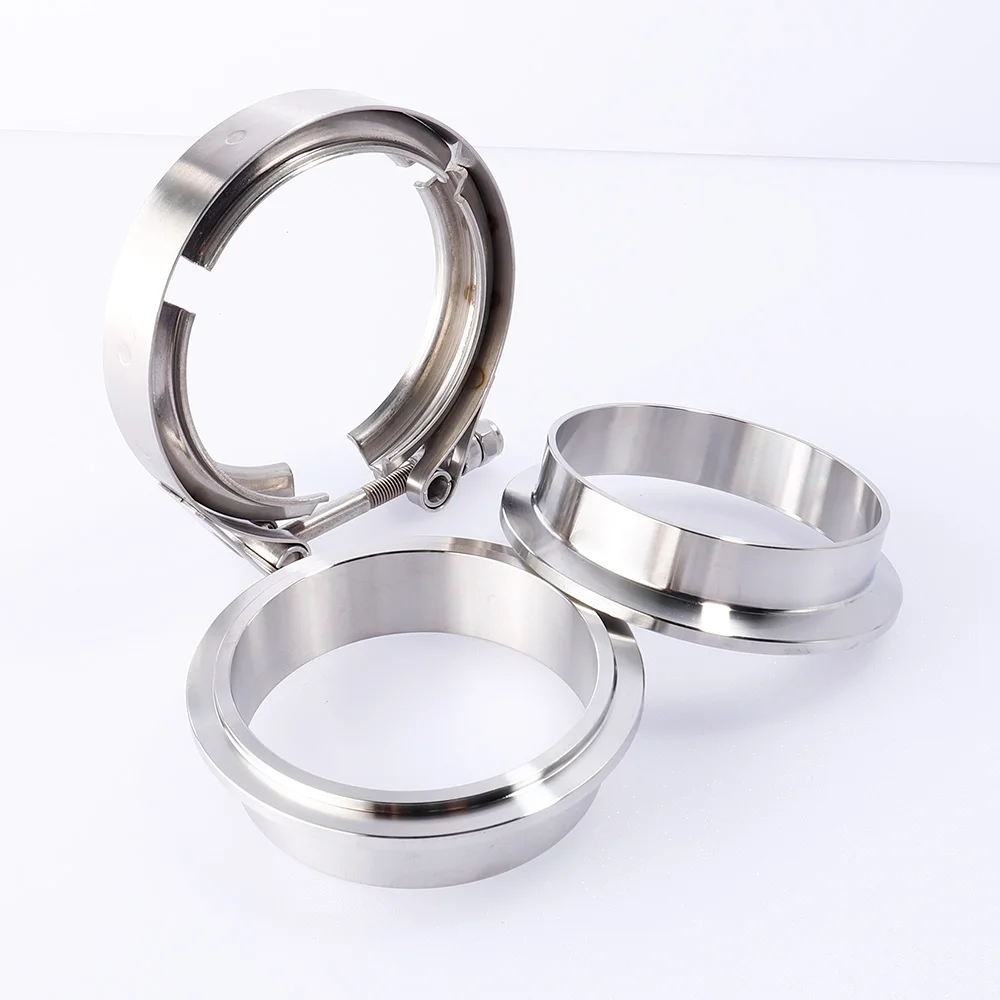 Kit Klem V-Band Universal dari - Exhaust V Band Clamp Flange Kit Stainless ulasan dan harga