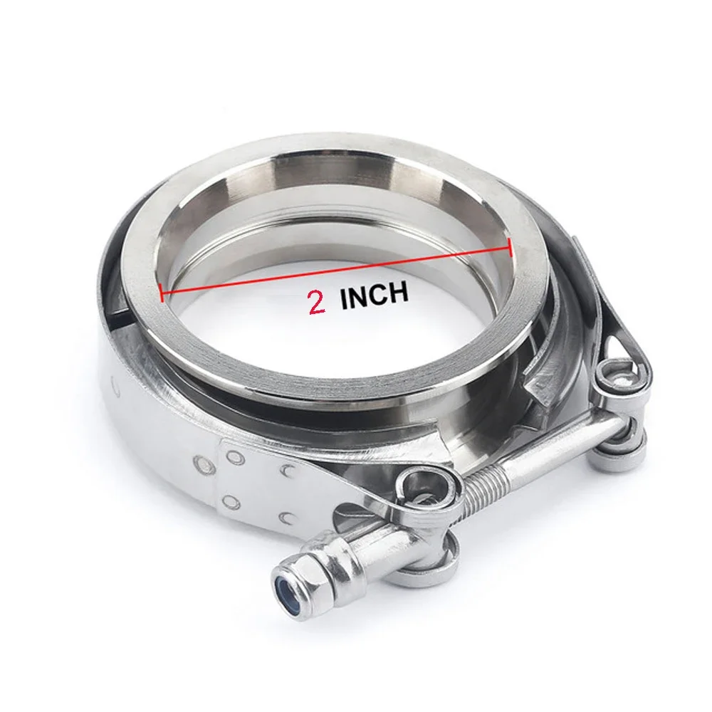 Kit Klem V-band Flens Baja Tah - Exhaust V Band Clamp Flange Kit Stainless ulasan dan harga