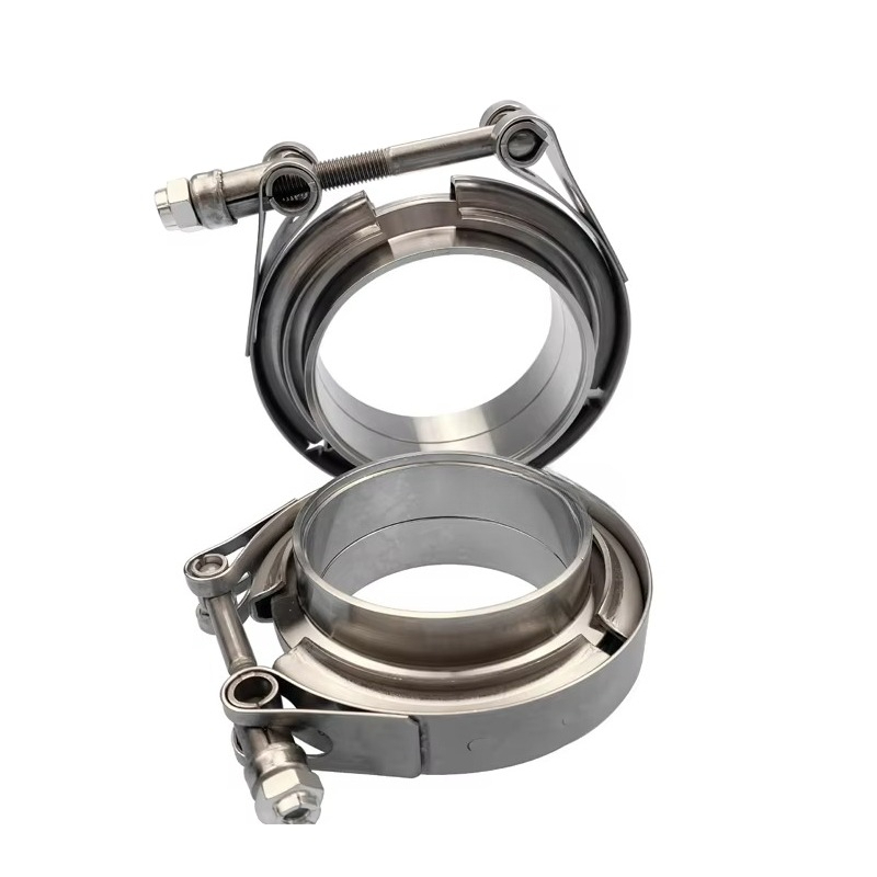 Klem V Standar dengan Pengait  - Exhaust V Band Clamp Flange Kit Stainless ulasan dan harga
