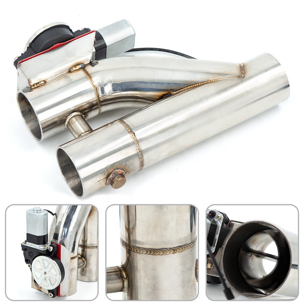 Pipa Knalpot Listrik Tipe Y 2. - Dual Exhaust Cutout Valve Y Pipe Stainless ulasan dan harga