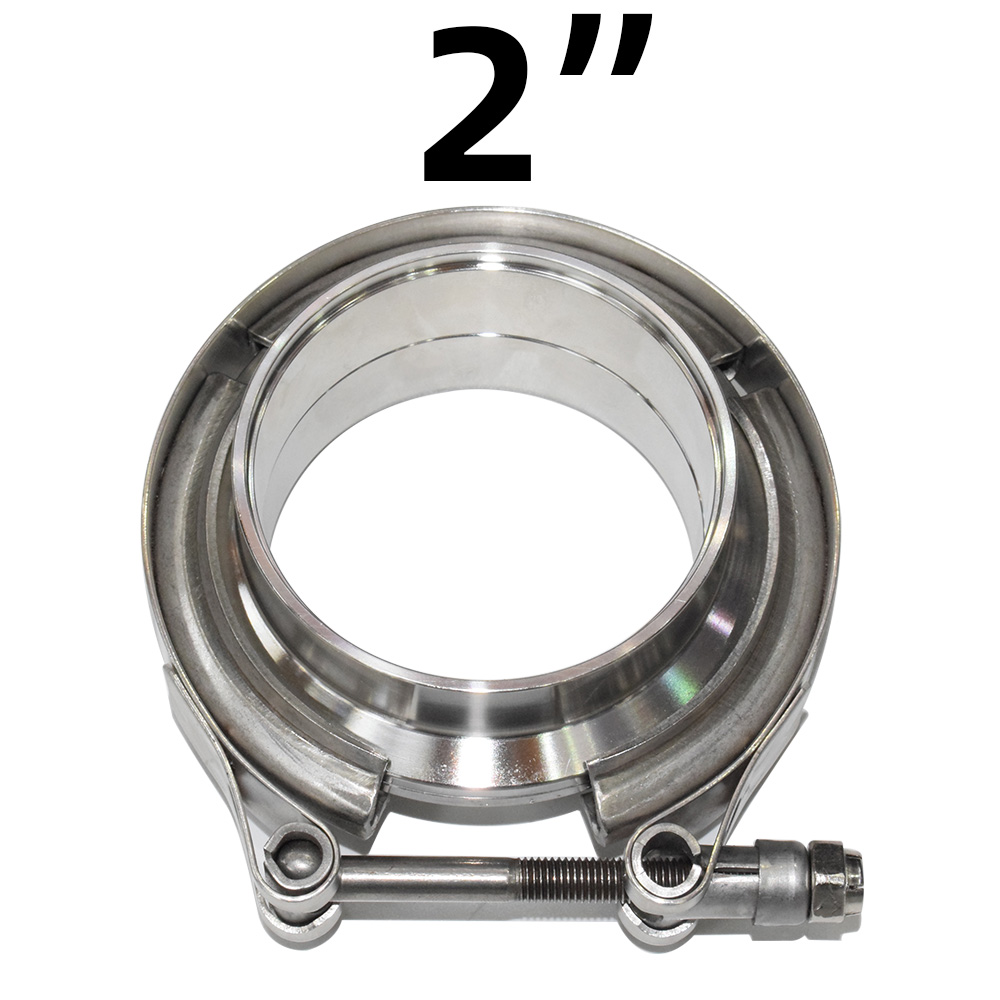 Penjepit V-Band Baja Tahan Kar - Exhaust V Band Clamp Flange Kit Stainless ulasan dan harga