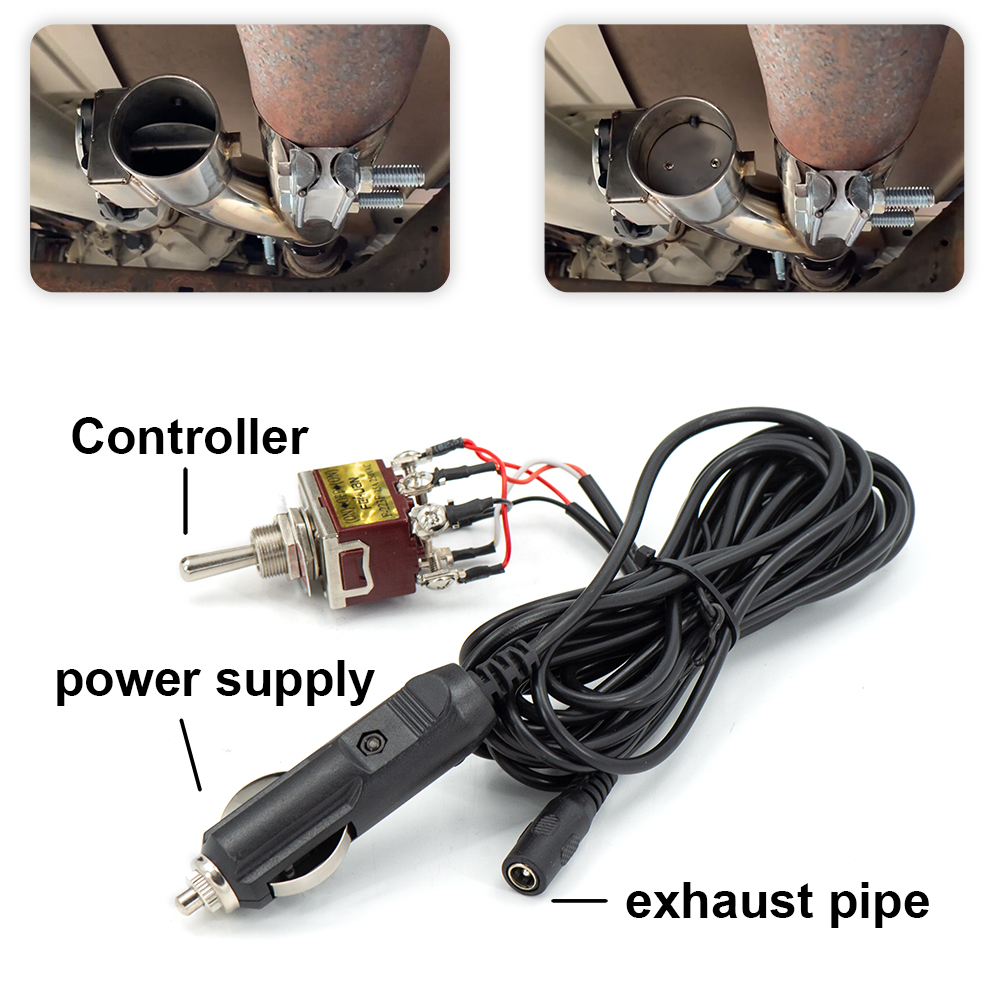 Katup Ganda ON/OFF Potongan Kn - Dual Exhaust Cutout Valve Y Pipe Stainless ulasan dan harga