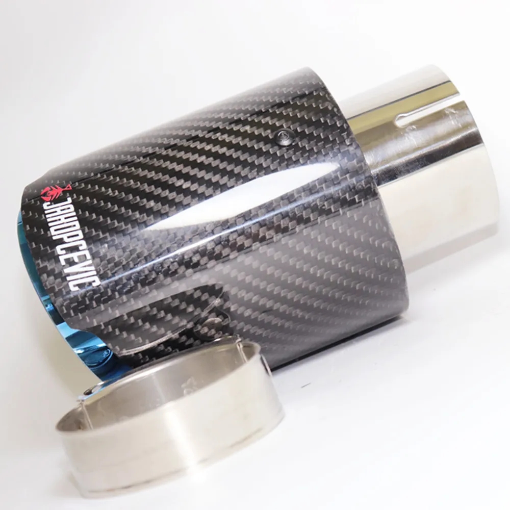 Sistem Knalpot Serat Karbon Me - Exhaust Muffler Stainless Steel Universal ulasan dan harga