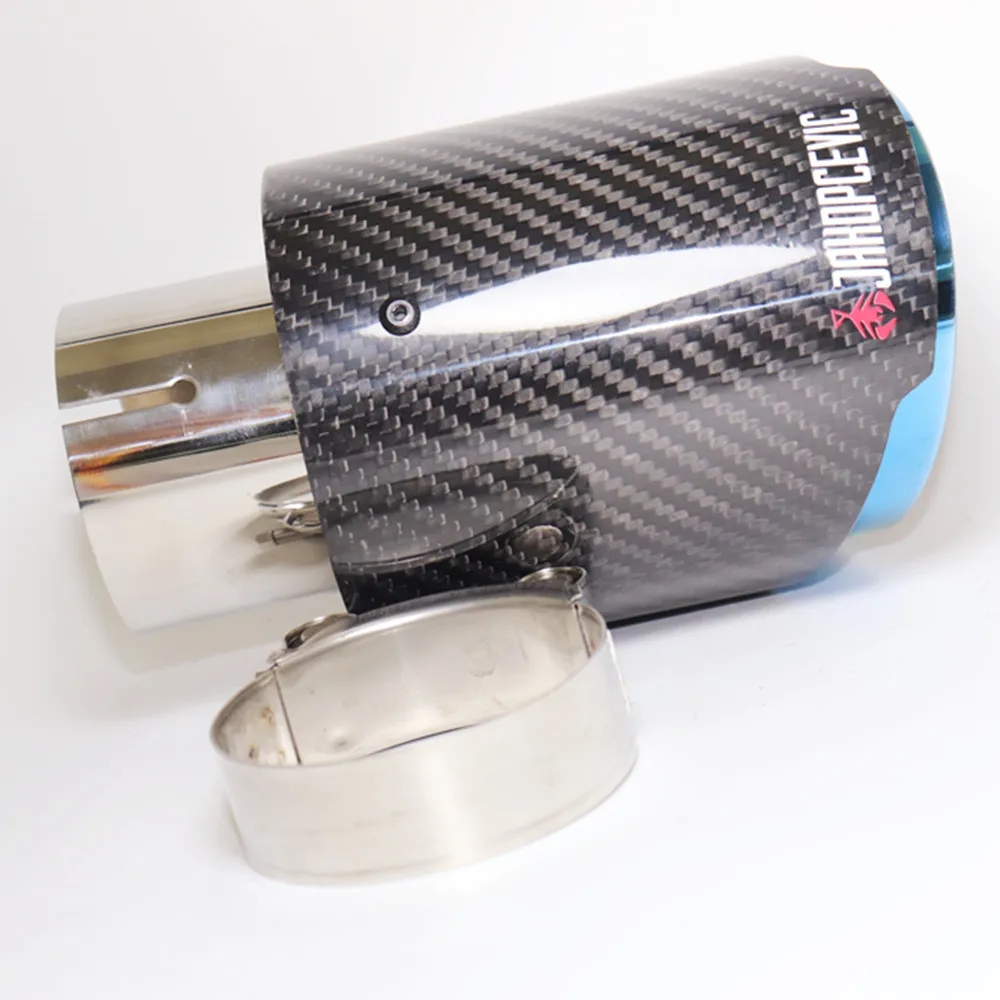 Sistem Knalpot Serat Karbon Me - Exhaust Muffler Stainless Steel Universal ulasan dan harga