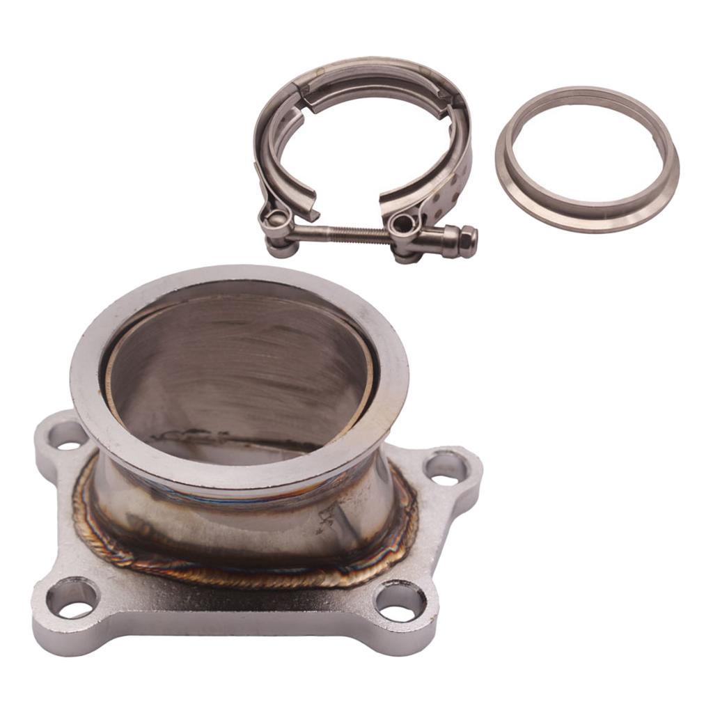 Kit Adaptor Knalpot Klem Konve - Exhaust V Band Clamp Flange Kit Stainless ulasan dan harga