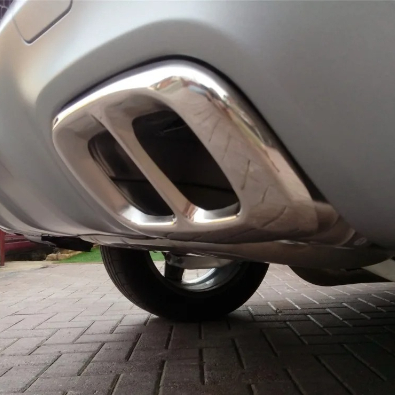 Penutup Dekoratif Pipa Knalpot - Exhaust Muffler Stainless Steel Universal ulasan dan harga