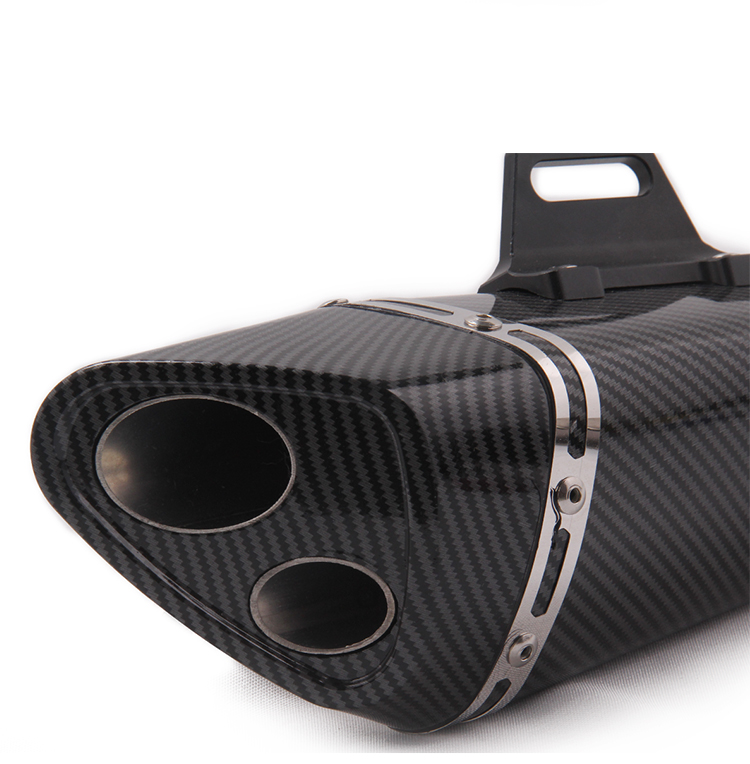 Knalpot Motor Universal 51mm Y - Exhaust Muffler Stainless Steel Universal ulasan dan harga