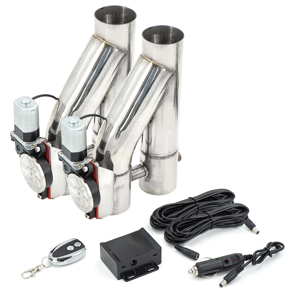 2Pcs Universal Berkualitas Tin - Exhaust Dump Valve With Wireless Remote ulasan dan harga
