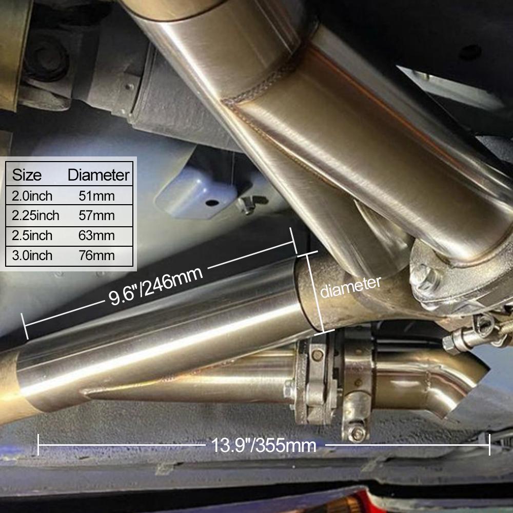 2.0/2.25/2.5/3.0 Inci Dual Man - Electric Exhaust Cutout Valve Kit 2.5 3.0 ulasan dan harga