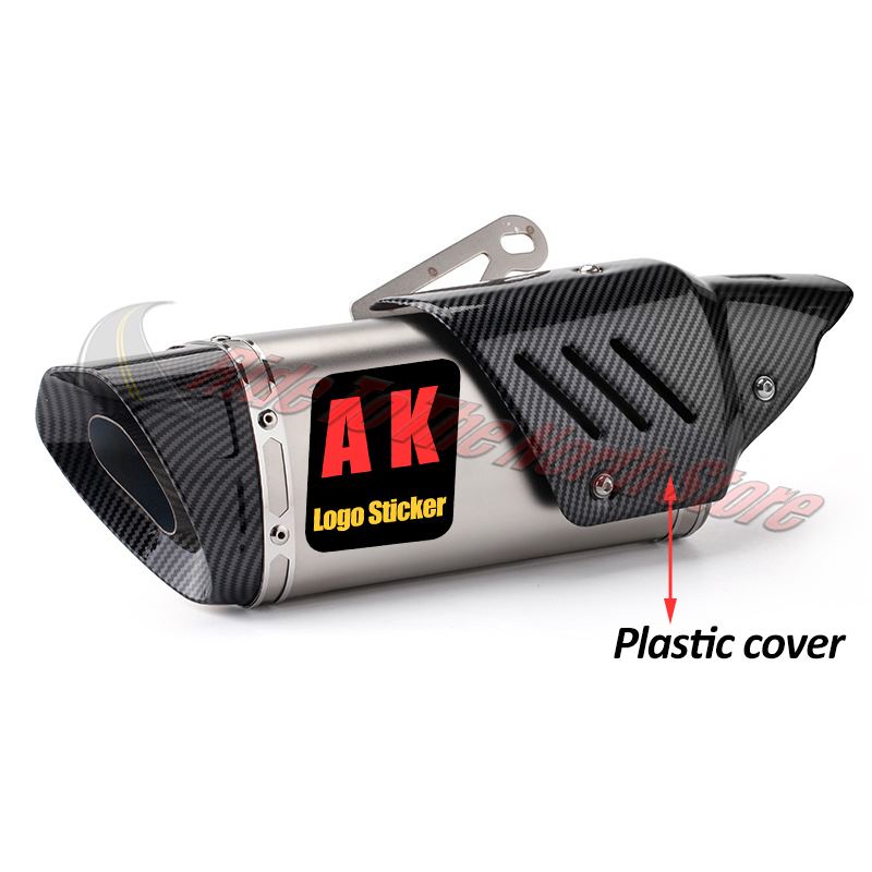 Knalpot Motor Universal Slip O - Exhaust Muffler Stainless Steel Universal ulasan dan harga