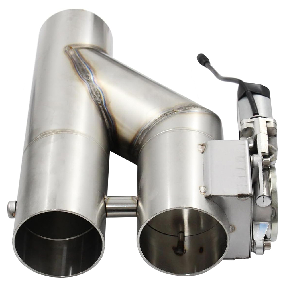 Katup Pembuangan Knalpot Elekt - Dual Exhaust Cutout Valve Y Pipe Stainless ulasan dan harga