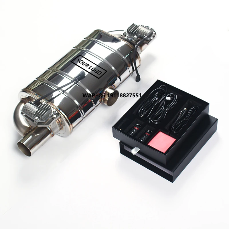 Pipa Knalpot Mobil Universal T - Exhaust Muffler Stainless Steel Universal ulasan dan harga