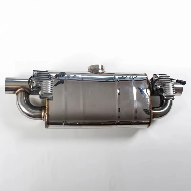 Pipa Knalpot Mobil Universal T - Exhaust Muffler Stainless Steel Universal ulasan dan harga