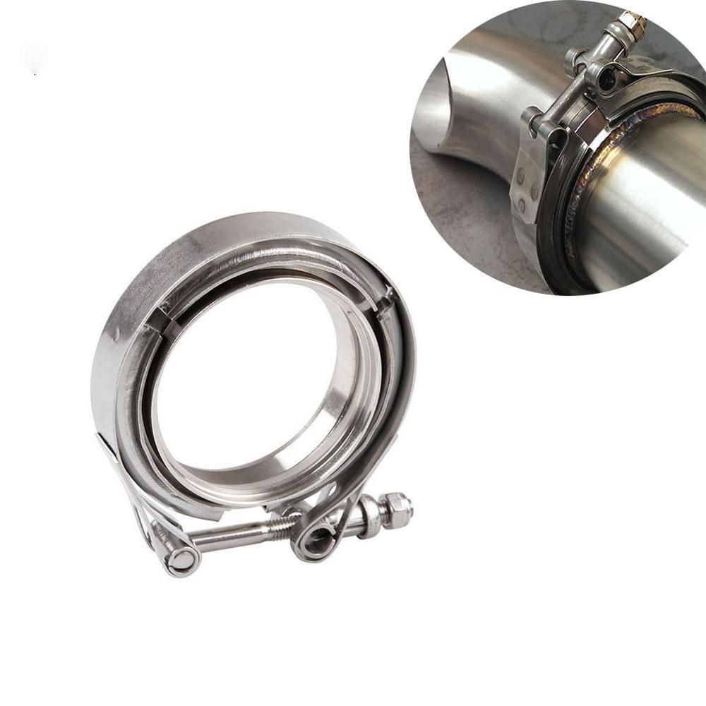 2.5/3 Inci Pria/Wanita Ss304 V - Exhaust V Band Clamp Flange Kit Stainless ulasan dan harga