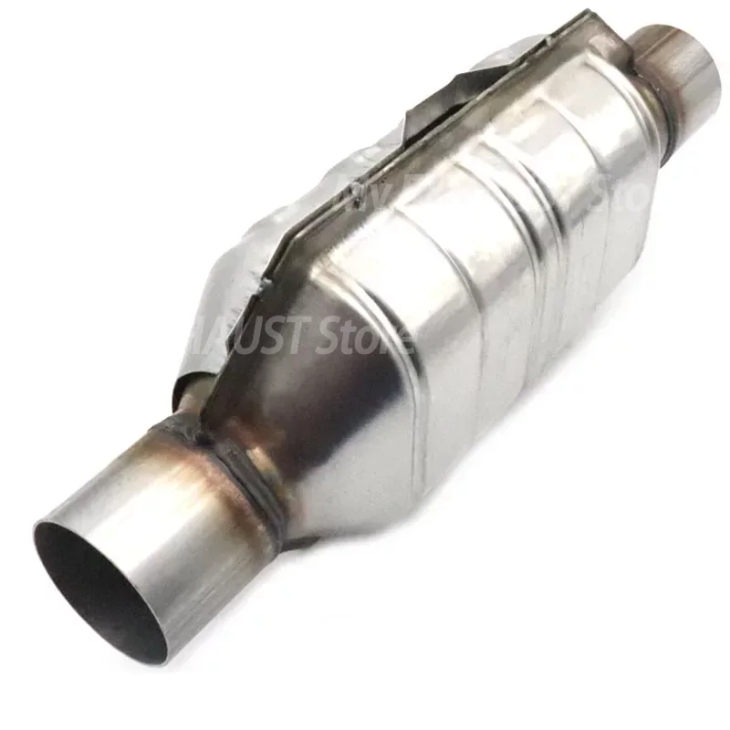 Konverter Katalitik Mobil Univ - Exhaust Muffler Stainless Steel Universal ulasan dan harga